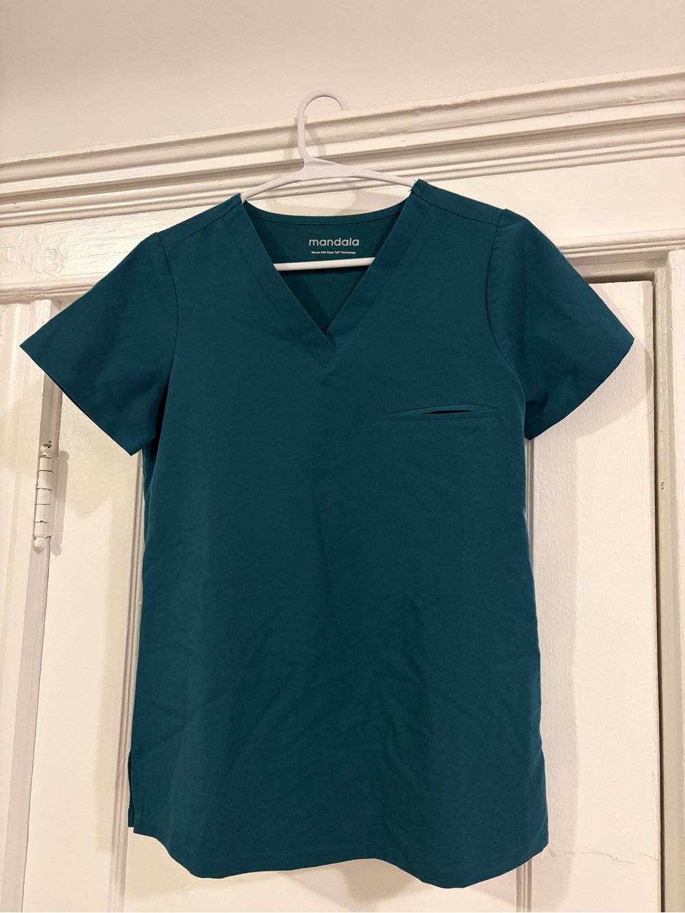Mandala Caribbean Blue Scrub Set XXS